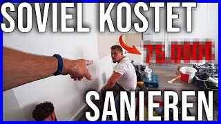 Wieviel kostet eigentlich eine Sanierung  DAS IST KRASS [upl. by Lertsek]