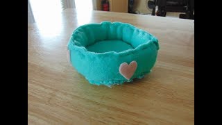 DIY Mouse Hamster and Gerbil bed  DIY [upl. by Nahij]