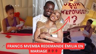 Francis Mvemba redemande Émilia en mariage🌹🌹🌹 [upl. by Binette]