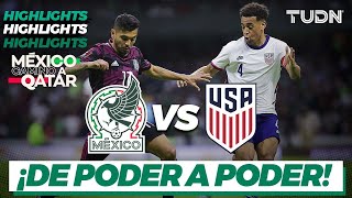 Resumen y goles  México vs Estados Unidos  Eliminatoria Qatar 2022  TUDN [upl. by Thapa]