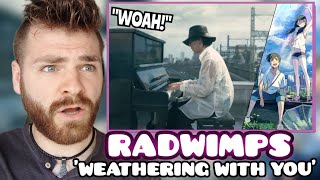 First Time Reacting to WEATHERING WITH YOU Anime  RADWIMPS OST  Tenki no Ko  New Anime Fan [upl. by Ilzel]