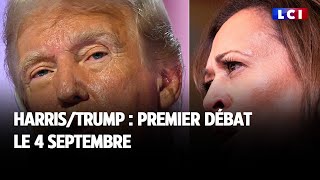 HarrisTrump  premier débat le 4 septembre [upl. by Geraint]