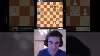 Checkmating Frances BIGGEST Chess Streamer chess shorts [upl. by Riplex186]