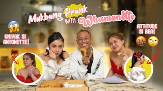 Mukbang Prank with Whamos and Antonette II Bea Borres [upl. by Nostaw]