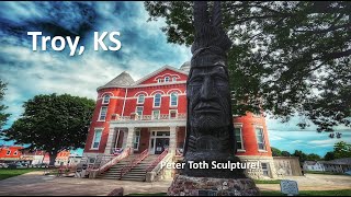 Troy KS  A 4K City Walking Tour [upl. by Eninnaej]