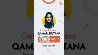 USMLE Step 2 CK Victory Qamar Sultana’s Success with MOKSH Academy [upl. by Monda185]