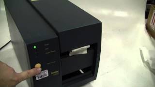 Intermec Model 3400 Label Printer [upl. by Zaneski]