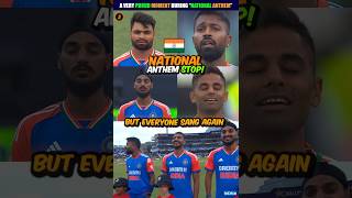 Proud Moment in IND vs SA 1st T20i During Indian National Anthem 😍 shorts indvssa nationalanthem [upl. by Merna]