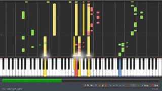 SYNTHESIA TUTORIAL Miki Mecava  Vodicu te do meseca COVER [upl. by Yellhsa967]