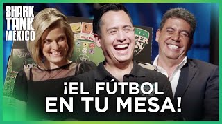 ¡La pasión del fútbol en un juego de mesa  Shark Tank Mexico [upl. by Mellen]