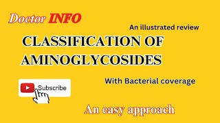 Basic classification of Aminoglycosides  Bacterial coverage  doctorinfo825 [upl. by Bayer]