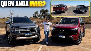 COMPARATIVO NOVA FORD RANGER VS NOVA CHEVROLET S10 PREÇOS VERSÕES DETALHES E ARRANCADA [upl. by Zavras]