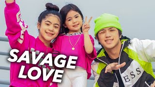 SAVAGE LOVE  Jason Derulo Siblings Dance Family Assemble  Ranz and Niana ft natalia [upl. by Bathilda]