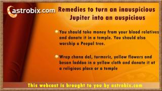 Unlucky Jupiter and lalkitab remedies  Lalkitab Astrology [upl. by Eriuqs]