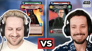 💥 What Just Happened Vader vs Tarkin Game 2  Star Wars Unlimited Gameplay [upl. by Friedly]