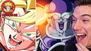 NEW Frieza Super Attack Reaction amp LR VegitoBuuhan EZA on Dokkan Battle 9th Anniversary [upl. by Atinaj925]