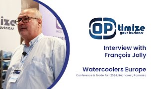 François Jolly  OP sarl  Watercoolers Europe 2024 [upl. by Oderfla434]