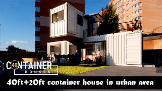 Living with our 40ft20ft container housecontainerhousesupplier containerconversion container [upl. by Esten]