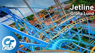 Jetline front seat onride 5K POV 60fps Gröna Lund Grona Lund [upl. by Madison]