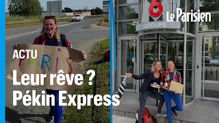 Deux mamans bretonnes font 500 km en stop pour déposer leur candidature à Pékin Express [upl. by Avad]