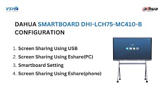 HOW TO SETUP DAHUA SMART BOARD DHILCH75MC410B 2024 [upl. by Innis]