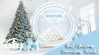 Review of the Best Christmas Decorating Trends  Winter Wonderland [upl. by Ayahsal368]