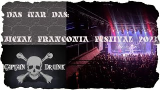 Das war das Metal Franconia Festival 2023 [upl. by Enilekaj]