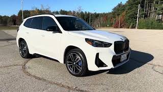 2024 BMW X1 M35i Alpine White [upl. by Aleyam]