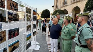 La Legión Ronda Presentación exposición 104 aniversario de La Legión Española [upl. by Annehsat]