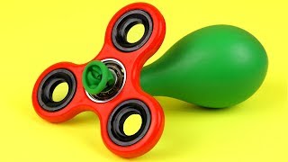 4 Awesome Fidget Spinner Tricks [upl. by Munmro]