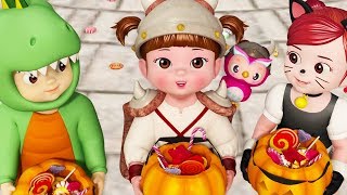 Kongsuni and Friends 🎃Trick or Teat 🎃Halloween Episode 🎃Kids Cartoon 🎃Toy Play 🎃Kids Movies [upl. by Aeirdna]