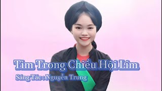 Tìm Trong Chiều Hội Lim Karaoke Nâng Tone [upl. by Tiffi]