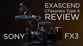 Exascend 480GB CFexpress Type A Memory Card  REVIEW [upl. by Ennaitsirk]