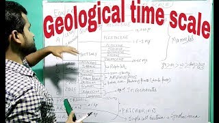 Geography 02 geological time scale  geological time scale chart [upl. by Bausch]