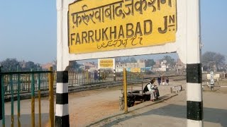 Train Through The City  Dist Farrukhabad  NERIZN Div 19401 ADILKO Express [upl. by Erlewine]