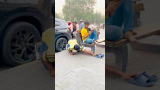 Slippers Thief Expert 🤣 funny funnypranksters prankvideo funnypranksters funny [upl. by Anatlus]