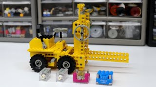 LIVE • Motorizing the Original LEGO Forklift [upl. by Ellehcer]