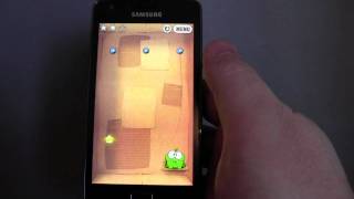 Cut The Rope Android Game [upl. by Ainoet]