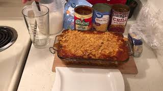 How to Make a Chili Ravioli Bake Casserole using Your Prep FoodCheapEasyTastyGreat for Potlucks [upl. by Ahsena]