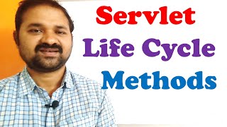 Servlet Life Cycle Methods  Web Technologies  Advanced Java [upl. by Laroc]