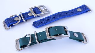 Learn How to Make a Paracord Adapter to Make Adjustable Paracord Dog Collar  BioThane Version [upl. by Suckram65]