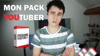 JE LANCE MON PACK YOUTUBEUR au prix le plus bas [upl. by Zahara375]