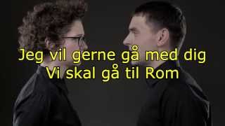 Nephew  Gå Med Dig Feat Marie Key Lyrics On Screen [upl. by Portie]