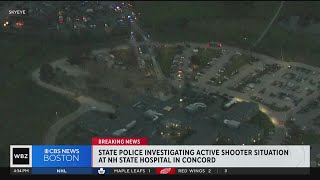 quotMultiple victimsquot in Concord NH State Hospital shooting police say [upl. by Roselyn]