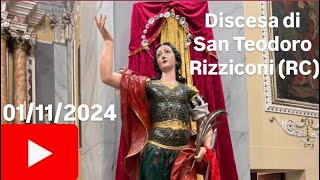 Discesa di San Teodoro patrono e protettore di Rizziconi RC 2024 [upl. by Zeugirdor]