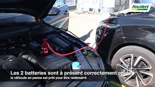 Tuto COMMENT DEMARRER UN VEHICULE AVEC DES CABLES DE DEMARRAGE [upl. by Aidekal]