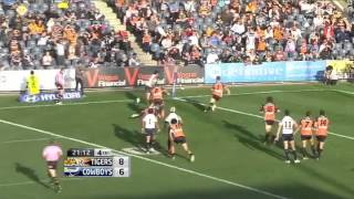 Round 12 2012 Highlights  Tigers vs Cowboys [upl. by Aksel]