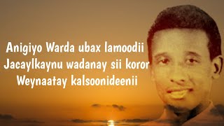 WARDO  Cabdi Tahliil Warsame [upl. by Neiluj561]