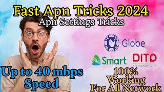 Fast Internet Apn Settings  For All Network [upl. by Ashil]