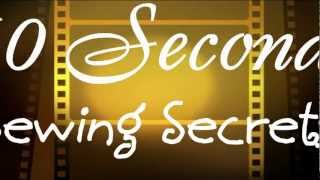 DIY From Pant Leg To Tube Top  60 Second Sewing Secrets 3 [upl. by Notwal197]